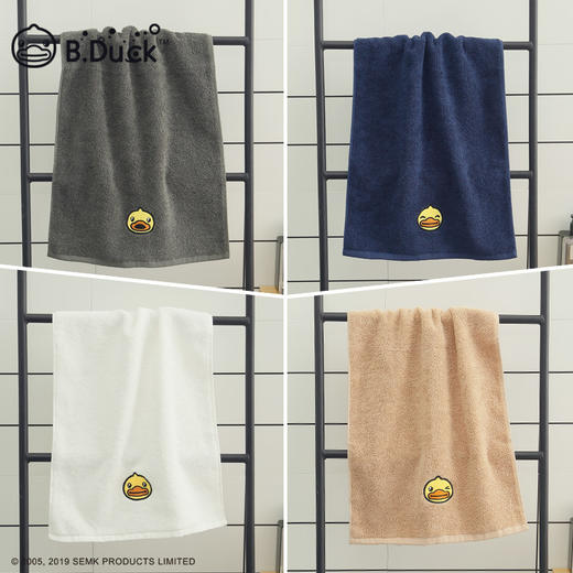 B.DUCK 毛巾3条装（颜色随机） 734 商品图2