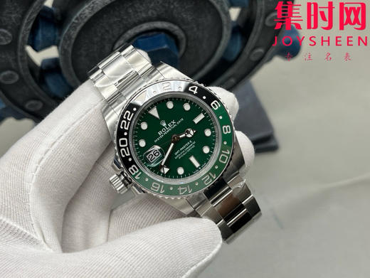劳力士VS格林尼治型"雪碧圈"格林尼治GMT 左撇 板带 三珠带 丹东3285一体机 男士腕表 商品图0