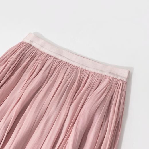 茧墨 仙女流光纱杨柳皱半身裙 高腰设计 A字版型 6款可选 商品图10