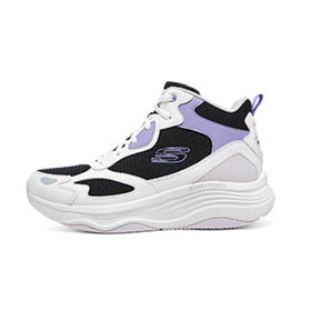 Skechers斯凯奇 女高帮鞋休闲鞋 168008-BKMT