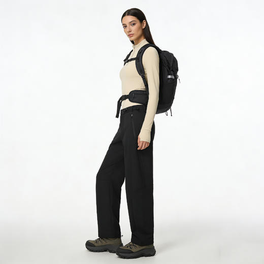 Schenvega情侣休闲软壳裤 户外舒适 出片 防污 防风 防水 抗皱 耐磨 商品图6