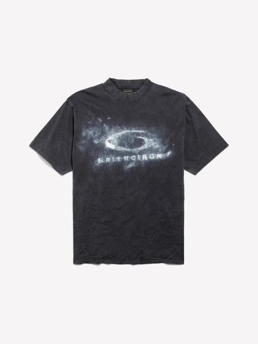直接封神！！星云印花大tee，复古街头风美式宽松圆领t恤E032660 商品图6