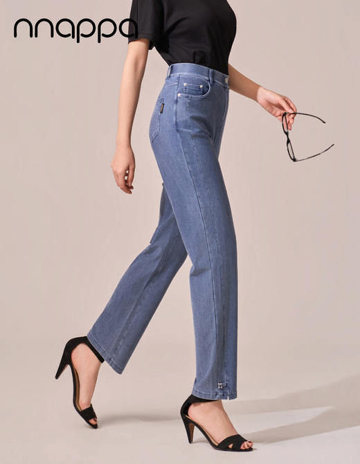 26春夏新款3A抗菌八分简约直筒裤PA29408 商品图2