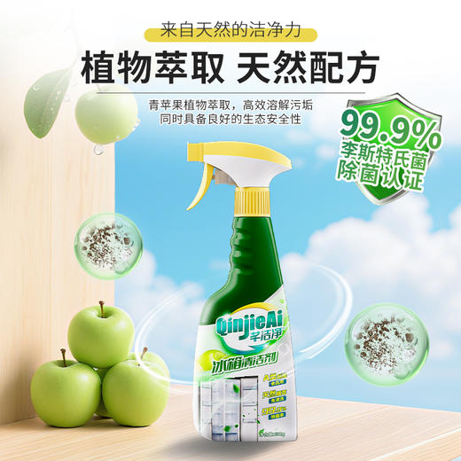 芊洁净 冰箱清洁剂（3瓶装+1泵头）500g*3 6973025871037-3 商品图4