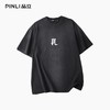 PINLI品立2026夏季新款字母印花圆领短袖T恤男士上衣BG262111503BG262111503 商品缩略图1