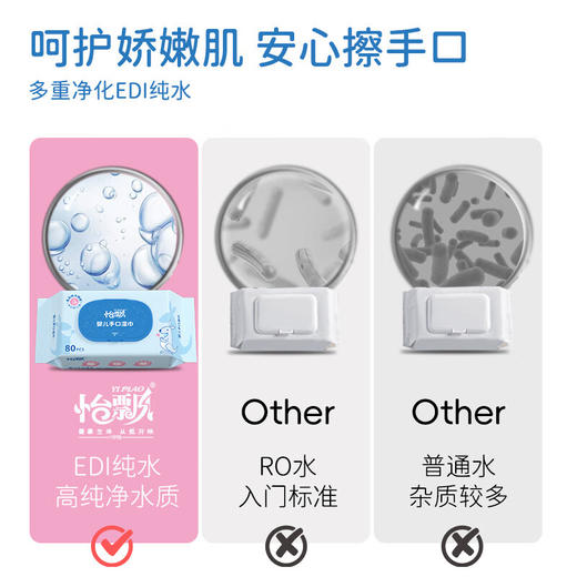 怡飘 手口湿巾80抽*20包 YP80C20B-SJ 商品图2