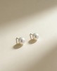 迷罗元和堂 |珍珠耳钉 | 纯银耳针 直径约4.4mm【器悟雅玩】 商品缩略图2
