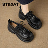 星期六26春新款英伦绑带通勤厚底乐福SSE1112CF7 商品缩略图2