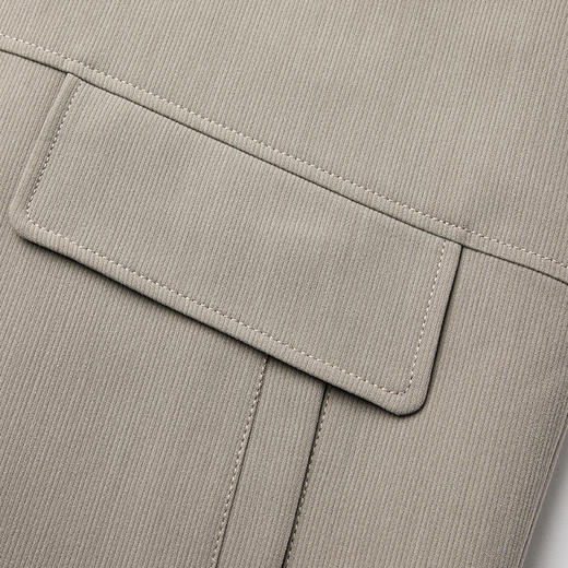 安东尼奥A&N 【通勤百搭款】休闲薄款夹克男2026新款春季翻领宽松挺括外套4994776 商品图4