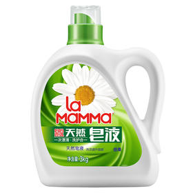 威露士 妈妈壹选倍柔天然皂液洗衣液3kg 8SW-3K1P-R
