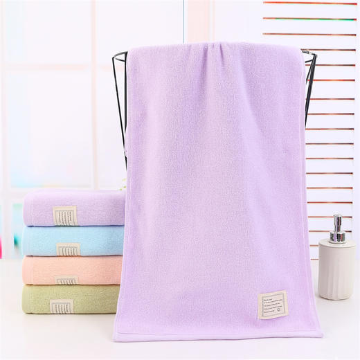 PLOVER啄木鸟 纯棉青春毛巾-单条33*73cm（颜色随机） ZMN-MJ010 商品图3