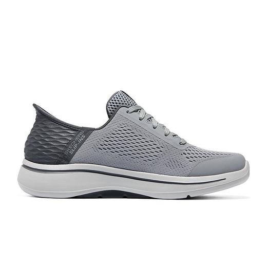 Skechers斯凯奇 男一脚蹬健步鞋 216258-GRY 商品图2