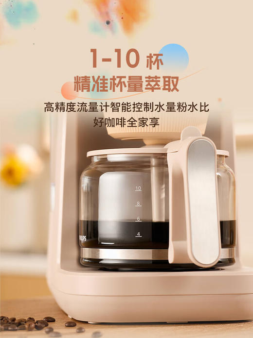 【送礼佳选】飞利浦早安美式咖啡机 全自动冷热双萃HD7997 商品图6
