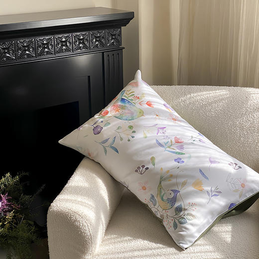 【品牌直发】加倍生活 100支匹马棉数码印花四件套-罗曼庄园系列 7色可选 商品图4