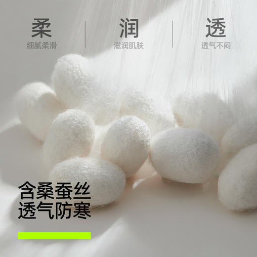 【新品上新】【桑蚕丝】有棵树保暖防下滑空调房专用护膝-X0004 商品图1