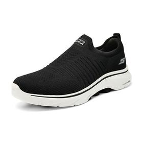 Skechers斯凯奇 男一脚蹬健步鞋 216634-BLK