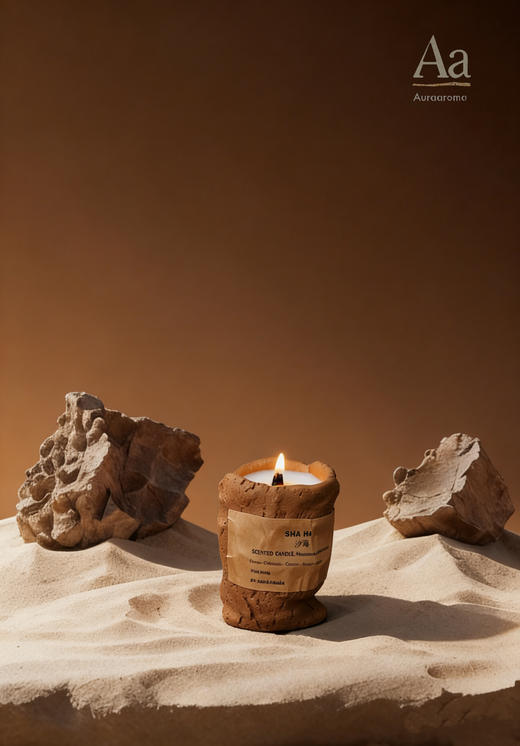 AURAAROMA镜境手作香氛蜡烛大浪淘沙系列 商品图0