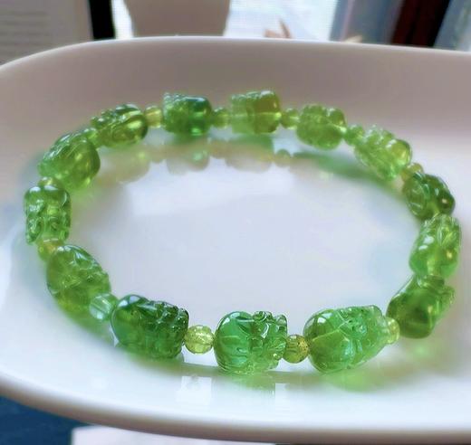 绿貔貅碧玺手串 商品图5