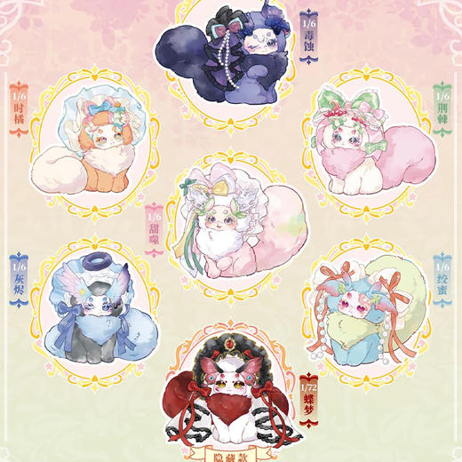猫猫龙幽暗森林系列毛绒盲盒-纪念日百货门店同款169645509 商品图2