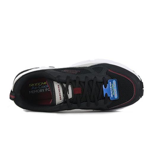 Skechers斯凯奇 男复古慢跑鞋 51706-BKGY 商品图3