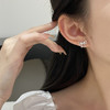 卡蒂罗KADER 公主蝴蝶结耳钉  925银甜美少女璀璨闪耀轻奢小巧闪锆点缀立体设计耳饰 简约百搭双重绮丽 商品缩略图4