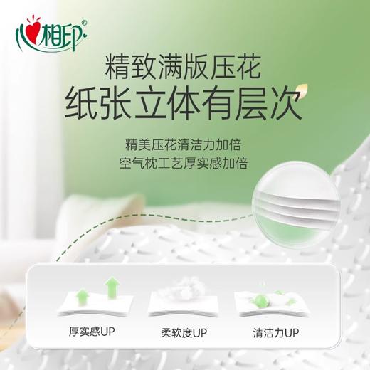 心相印 茶语精选320抽4提四层悬挂式提装面巾纸（赠一个挂钩） 690324495681910 商品图3