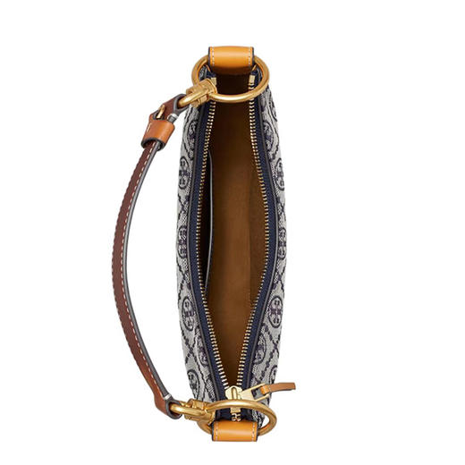 【新品上新】TORY BURCH 汤丽柏琦 T Monogram 22 新月包单肩斜挎手提包138883 -w 香港直邮 清关约7个工作日 商品图3