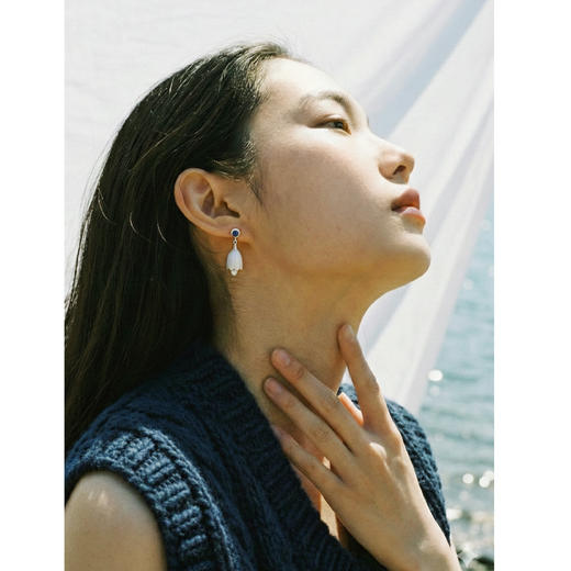 含晖·天然宝石丰铃耳坠 商品图5