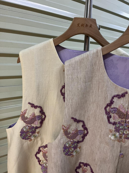 原单新款重工国风马甲 商品图4