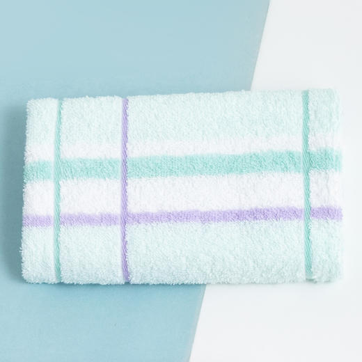 414萃众 全棉彩条毛巾2条装 1225LL 商品图2