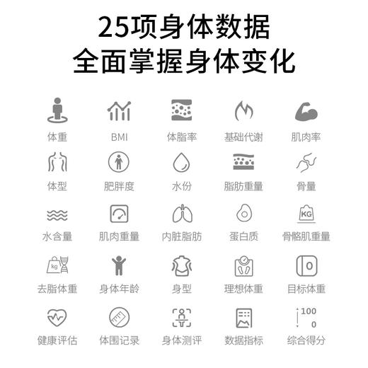 澳得迈 体脂秤 WS-705 商品图2