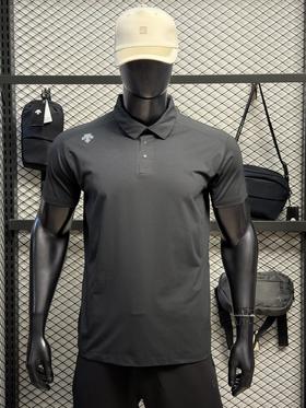 Dst   TRAINING系列男士短袖翻领POLO衫    热熔短袖