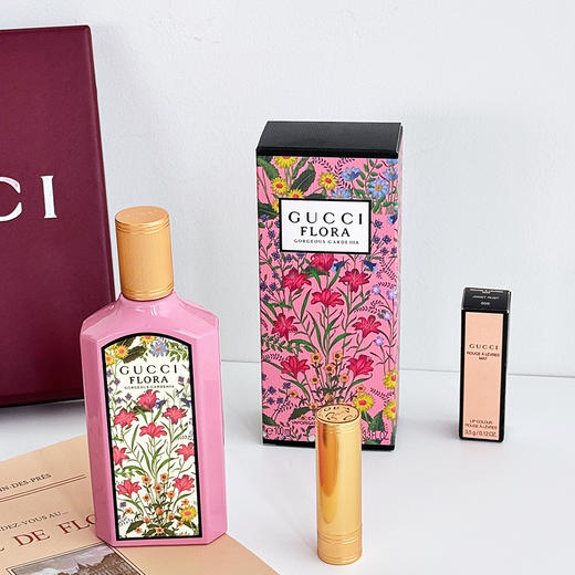 礼盒款【GUCCI 金管哑光口红/香水】送礼必备 香水&口红任选 商品图6