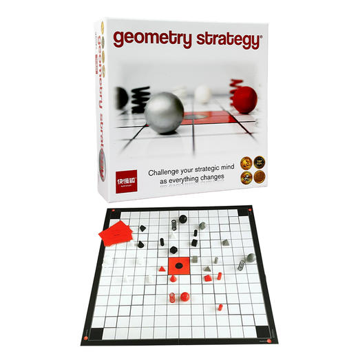 快慢狐 几何策略儿童桌面益智逻辑思维玩具多人对战策略游戏 商品图9