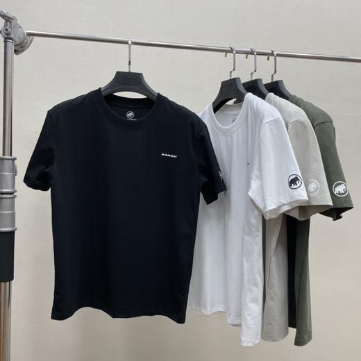 点此购买 猛犸象春夏季男士简约百搭休闲运动冰瓷棉凉感短袖T恤 yh 343408 商品图2