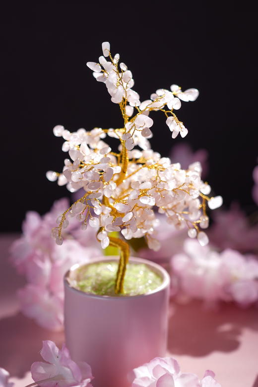 迷罗元和堂 | 粉水晶桃花树 【器悟雅玩】 商品图1