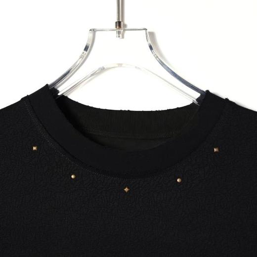 68835SDSA男装2026新款高贵轻奢潮牌领口铆钉设计短袖T恤百搭宽松上衣 商品图2