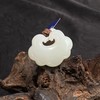 【快抱】【于田产和田玉于田料羊脂白玉平安锁 】出证书，发货1~5天，48小时鉴赏期 商品缩略图1