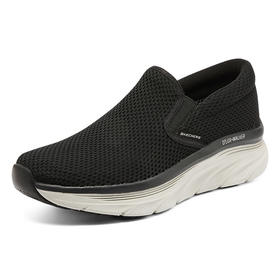Skechers斯凯奇 男一脚蹬运动休闲鞋 232262-BLK