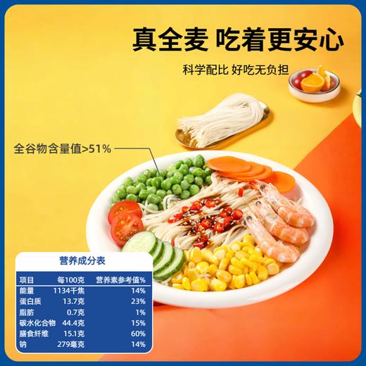 【低GI健康套餐】低GI荞麦面260g*1袋+低GI魔芋荞麦面260g*1袋+全谷物澳麦全麦面260g*1袋 商品图1