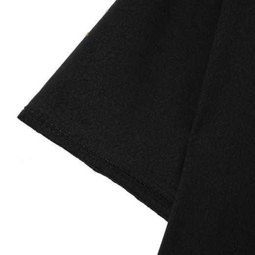 68835SDSA男装2026新款高贵轻奢潮牌领口铆钉设计短袖T恤百搭宽松上衣 商品图3