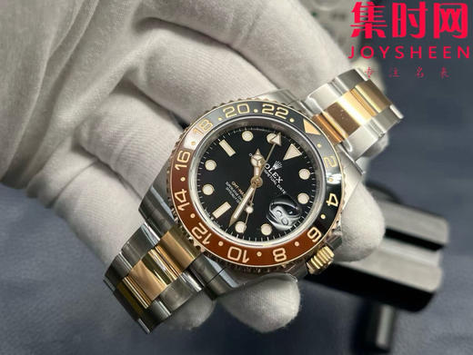 VS配重版 劳力士格林尼治型 GMT格林尼治 V3升级版 VS配重间金沙士圈 重量170克+ 男士腕表 丹东3285一体机 震撼登场 商品图2