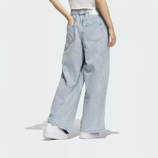adidas阿迪达斯 女牛仔长裤 KC5837 商品图2