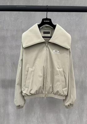 女款logo拉链夹克外套zh004