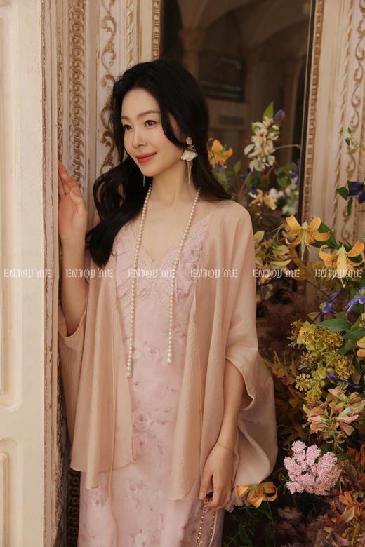 【门店同款】ENJOY夏季粉黛花朵连衣裙 170744133 商品图2