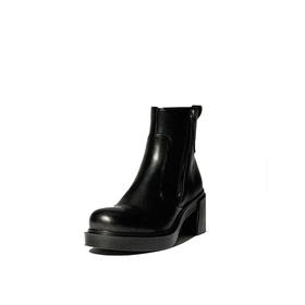 ECCO爱步 女厚底粗高跟短靴 22350301001