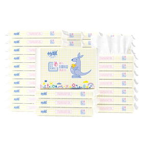 怡飘 袋鼠系列保湿乳霜抽纸3层40抽*60包 YP40C60B-RS