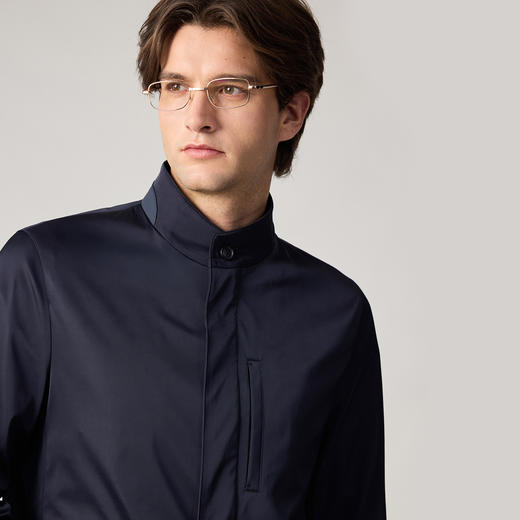 桑蚕丝立领伯爵夹克 商品图4