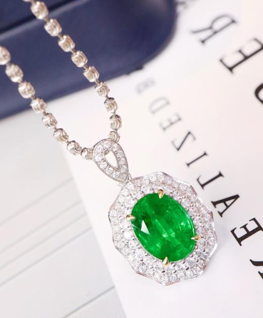 1.59克拉祖母绿吊坠 商品图2