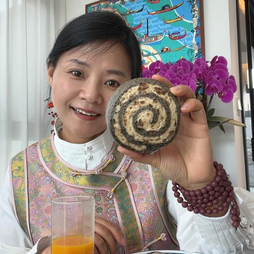 【上架一天，计划生产】食养馒头【九蒸九晒黑芝麻山药红枣馒头】全麦版/有机白面版，0糖0油0防腐剂0香精0色素0泡打粉0膨松剂0改良剂【生鲜发出后不拒收不退回，有问题，收到后24小时内处理】7天内发出！ 商品图0